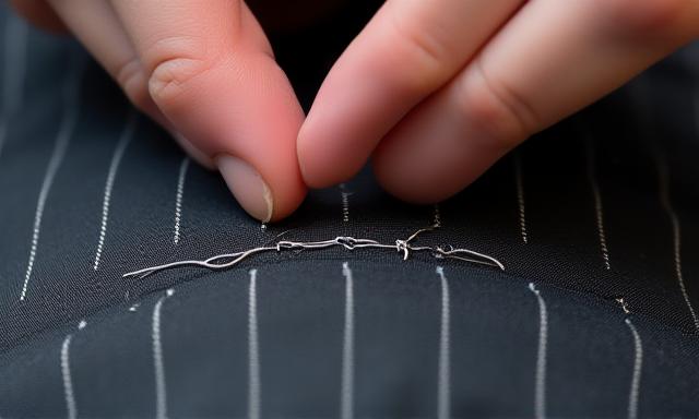 繊細な修繕作業の様子